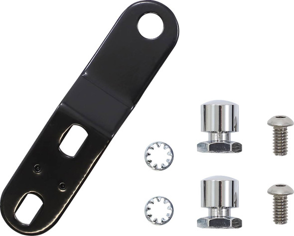 Le Pera - Black Bare Bones Pillion Pad fits '18-'24 FXBR/​FXBRS/​FLFB/​FLFBS Models