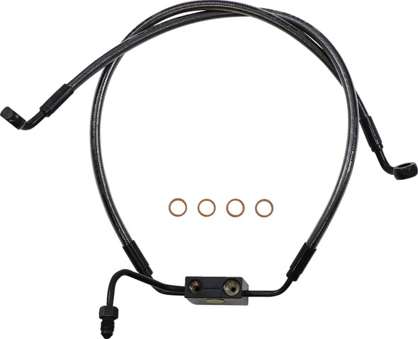 Magnum Shielding - AS47006 - Brake Line - Black Pearl