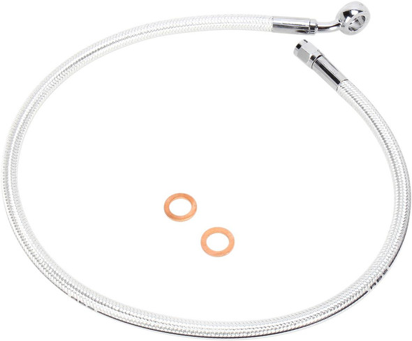 Magnum Shielding - AS37926 - Brake Line - 7/16-35° - 26" - Sterling Chromite II