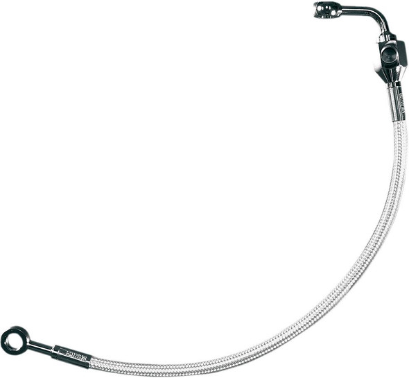 Magnum Shielding - 5609 - Brake Line - Rear - Polished Stainless