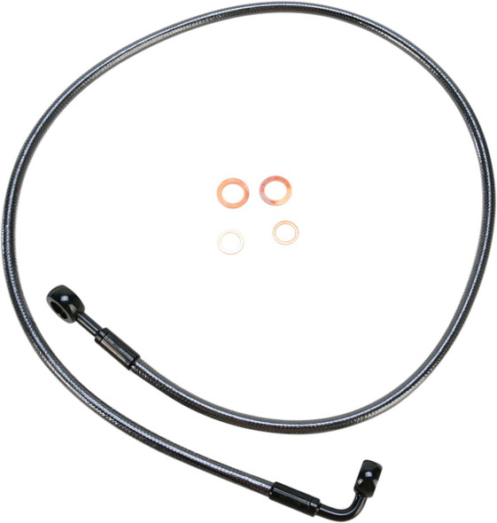 Magnum Shielding - 46442SW - Brake Line - 180/90° - 42" - Black Pearl