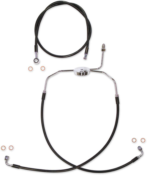 Magnum Shielding - SBC1305-27 - Brake Line Kit - XR - Black