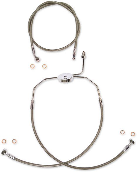 Magnum Shielding - SSC1304-29 - Brake Line Kit - XR - Stainless Steel