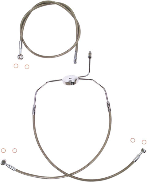 Magnum Shielding - SSC1305-23 - Brake Line Kit - XR - Stainless Steel