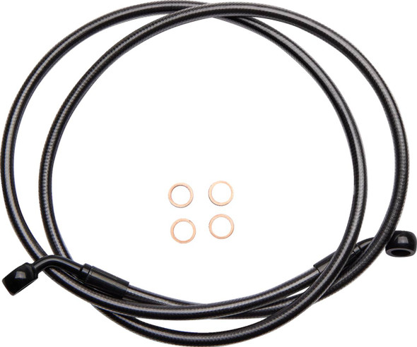 Magnum Shielding - 46854SW - Brake Line - 35/60° - 54" - Black Pearl