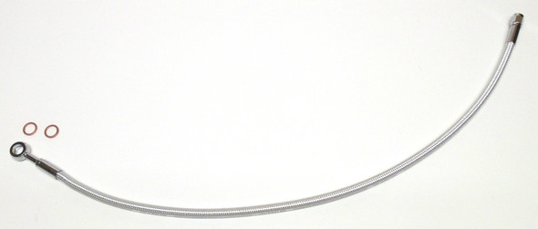 Magnum Shielding - AS37623 - Brake Line - 10 mm-Straight - 23" - Sterling Chromite II