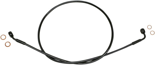 Magnum Shielding - SBB0601-45 - Brake Line - EZ Align - Stainless Steel - Black