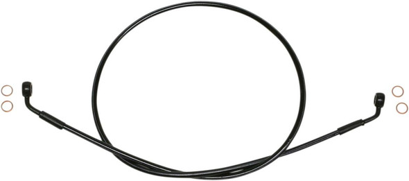 Magnum Shielding - SBB0606-52 - Brake Line - EZ Align - Stainless Steel - Black