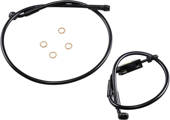 Magnum Shielding - SBB1325-31 - Brake Line Kit - XR - Black