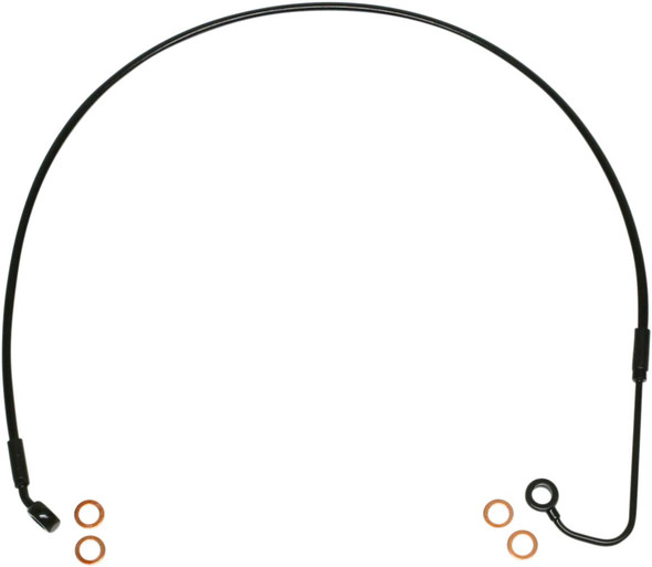 Magnum Shielding - SBB1410-38 - Brake Line - Upper - XR - Black