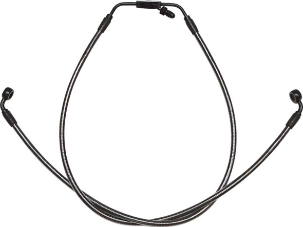 Magnum Shielding - 47024 - Lower Brake Line - Black Pearl