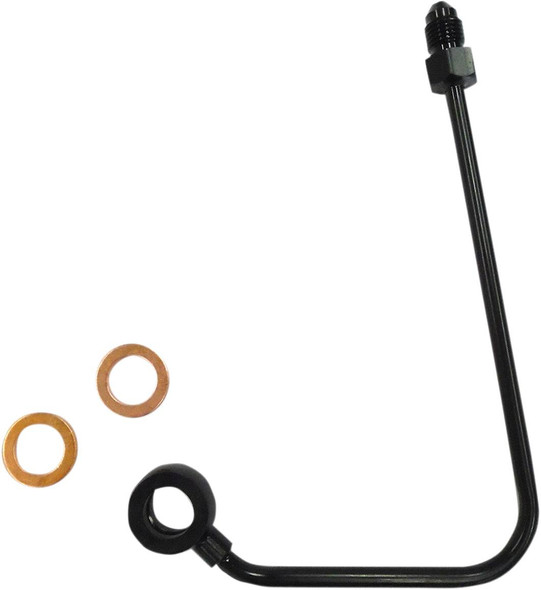 Magnum Shielding - AS47000 - ABS Upper Brake Line Adapter - 4-3/4" Length - Black