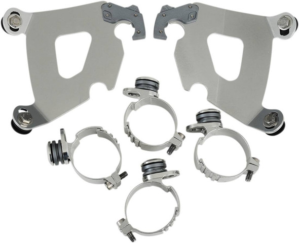 Memphis Shades - MEK1994 - Cafe Mounting Kit - Polished - FXD