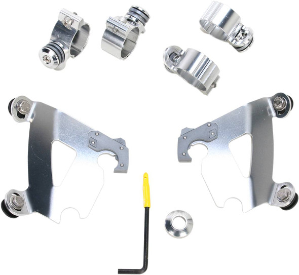 Memphis Shades - MEK1995 - Cafe Mounting Kit - Polished - XL