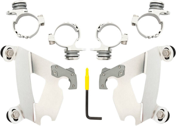 Memphis Shades - MEK1997 - Cafe Mounting Kit - Polished - XLC