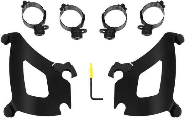 Memphis Shades - MEB2045 - Bullet Mounting Kit - Black - FLSB
