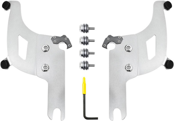 Memphis Shades - MEK2042 - Bullet Mounting Kit - Polished - FLHRS/XS