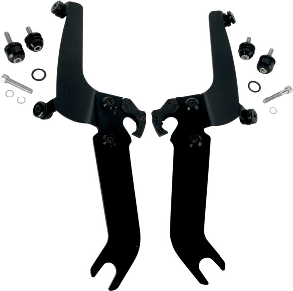 Memphis Shades - MEB8923 - Sportshield Trigger-Lock Mounting Kit - Black - Covered