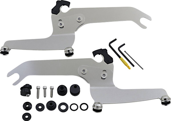 Memphis Shades - MEK2052 - Sportshield Trigger Lock Complete Mount Kit - Polished - FLSL