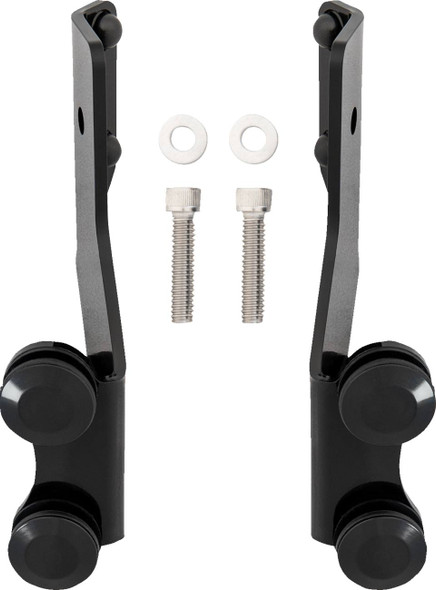 Memphis Shades - MEB9995 - Lowers Mount - Black - '18-'21 FLSL