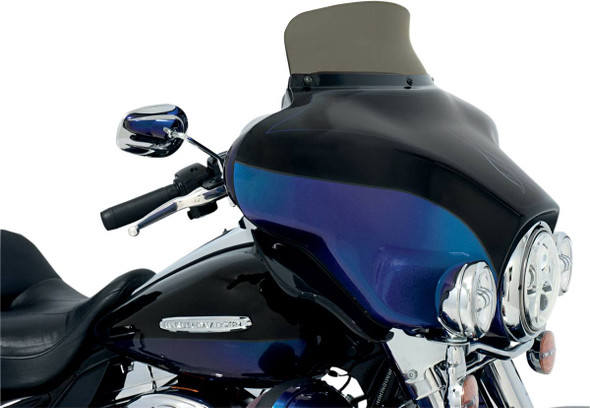Memphis Shades - MEP8571 - Spoiler Windshield - 5" - Smoke - FLH