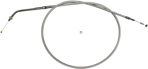 Magnum Shielding - 3410 - Sterling Chromite II® Braided Idle Cable for Harley-Davidson - 32-1/2"