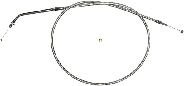 Magnum Shielding - 3310 - Sterling Chromite II® Braided Throttle Cable for Harley-Davidson - 32-1/2"