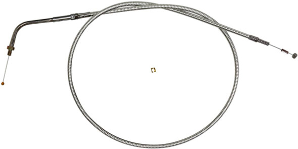 Magnum Shielding - 3486S - Sterling Chromite II® Braided Idle Cable for Harley-Davidson - 41-3/4"