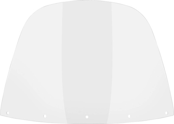 Memphis Shades - MEP8030 - Windshield - 15" - Clear - '86-'95 FLHT