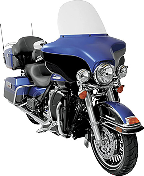 Memphis Shades - MEP8139 - Windshield - 15" - Solar - '96-'13 FLHT