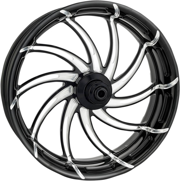 Performance Machine (Pm) - 1204-7106R-SUPAJ-BMP - Wheel - Supra - Front - Dual Disc/with ABS - Platinum Cut™ - 21x3.5 - '08+ FL