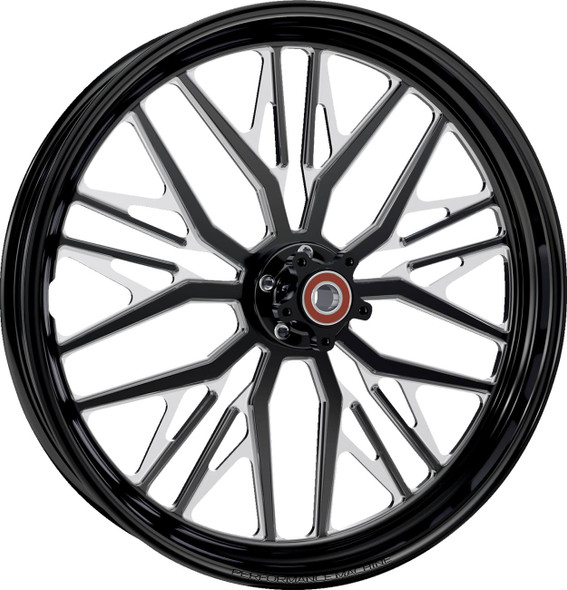 Performance Machine (Pm) - 1204-7106RNVSAJAPBMP - Wheel - Nivis - Front - Dual Disc/with ABS - Black/Contrast Cut Platinum - 21x3.5