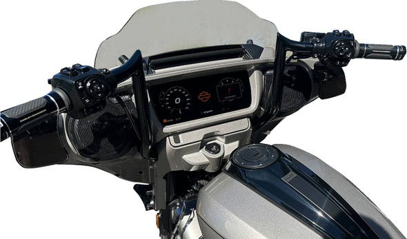 Paul Yaffe Bagger Nation - PYO:MBB23L-12-B - 1-1/4" Bagger Monkey Bar Handlebar - 12" - Black