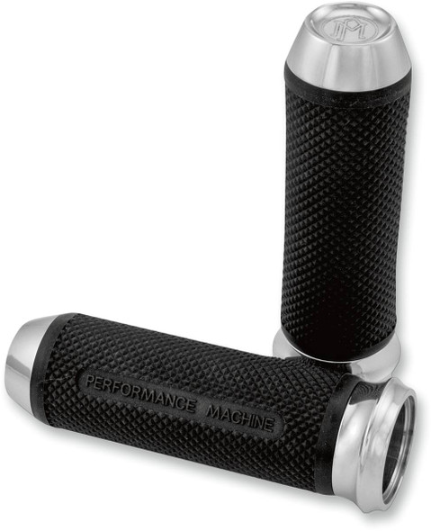 Performance Machine (Pm) - 0063-2028-CH - Elite Custom Grips - TBW - Chrome