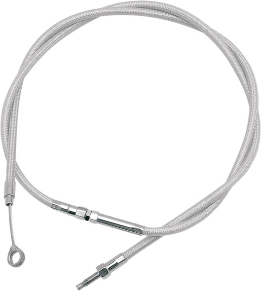 Motion Pro - 67-0262 - Armor Coat Braided Stainless Steel Clutch Cable - Longitudinally Wound - 72-1/2"