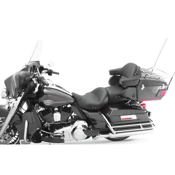 Mustang - Super Touring Seat fits '08-'21 FLHT/​FLTR/​FLHX/​FLHR Models