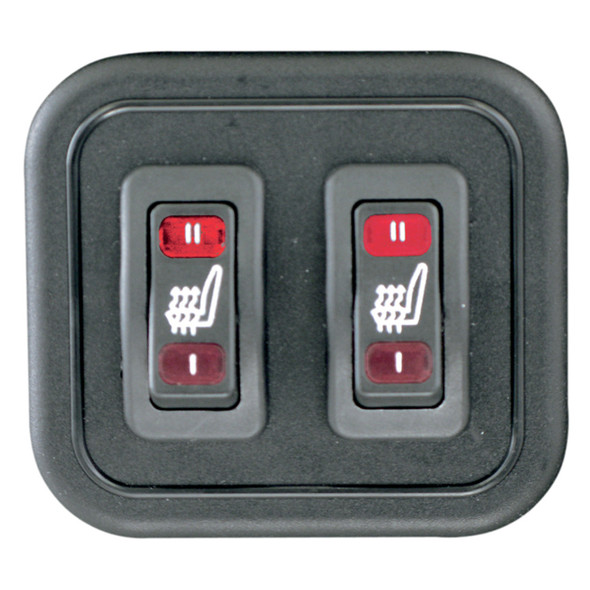 Mustang - Plain Heated Seat fits '08-'21 FLHT/​FLHR/​FLTR/​FLHX Models