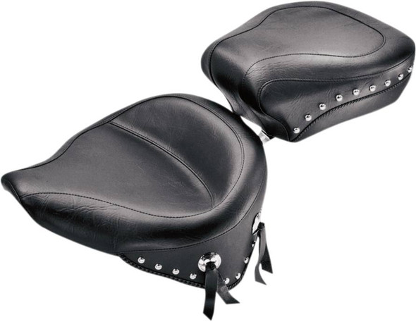 Mustang - Wide Solo Seat fits '84-'99 Softail Models (Except FLSTS)