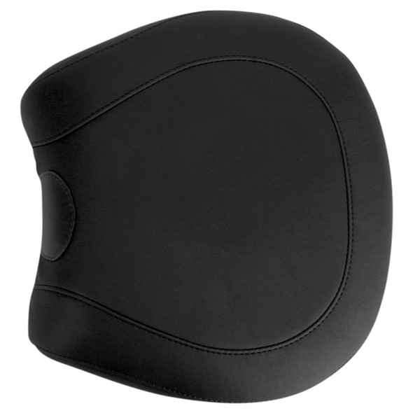 Mustang - Black Wide Rear Seat fits '06-'10 FXST, '07-'17 FLSTF/B, '08-'11 FLSTSB Models