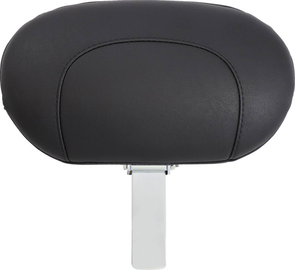 Mustang - 79532 - Wide Solo Seat - With Backrest - Black - Studded W/Concho - Softail '06-'10