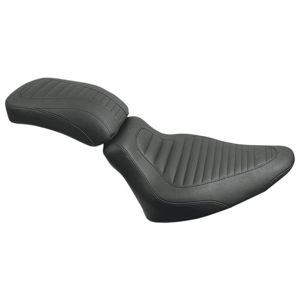 Mustang - Tripper™ Solo Seat fits '07-'17 FLSTC/​FLSTN, '00-'07 FLSTS/C Models