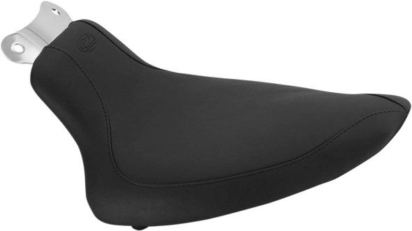 Mustang - Black Runaround Solo Seat fits '07-'15 FLSTC/​FLSTN, '00-'07 FLSTS/C Models