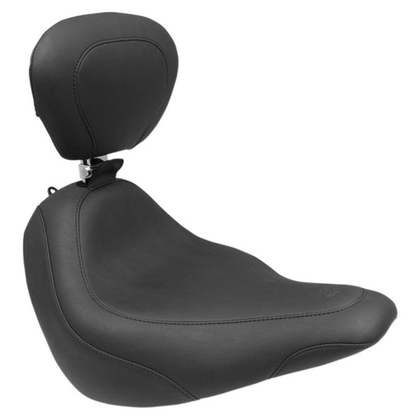 Mustang - Wide Tripper™ Seat with Driver's Backrest fits '18-'21 FLSL Model