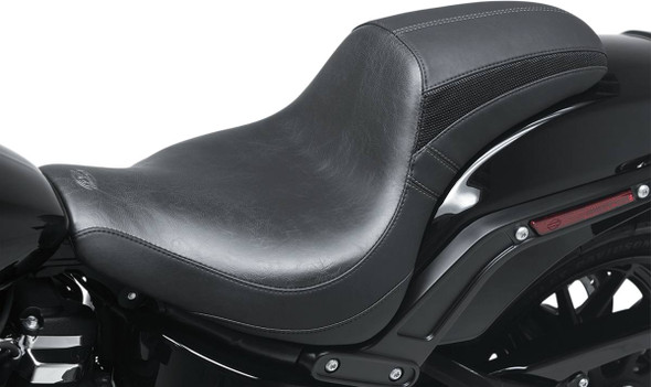 Mustang - 75709 - Seat - Tripper™ Fastback - Smooth - Black - FXFB