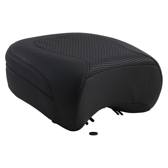 Mustang - Rear Textured Police Air Ride Seat fits '99-'07 FLHR, '06-'07 FLHX Models