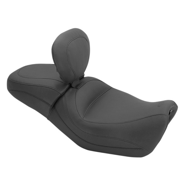 Mustang - One-Piece Seat with Driver's Backrest fits '15-'20 XG500/​750 Models (Except XGA)