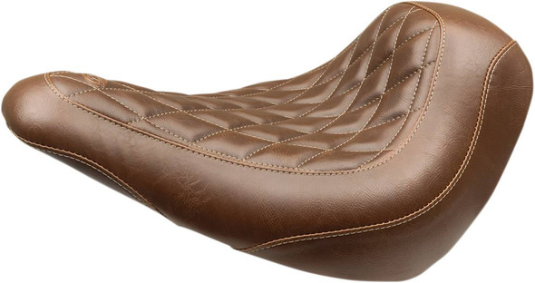 Mustang - 83041 - Seat - Wide Tripper™ Solo - without Backrest - Diamond - Brown