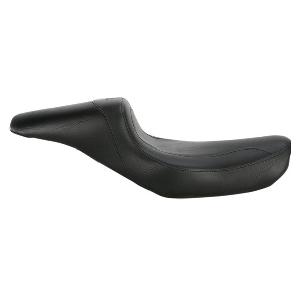 Mustang - Black Stitched Fastback™ Seat fits '99-'03 Dyna Models