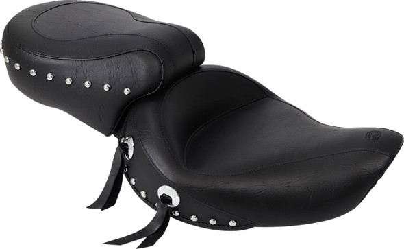 Mustang - 75109 - Wide Studded Seat - Dyna '04-'05