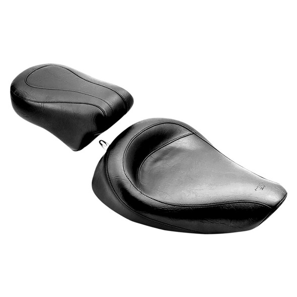 Mustang - No Studs Solo Seat fits '04-'05 Dyna Models